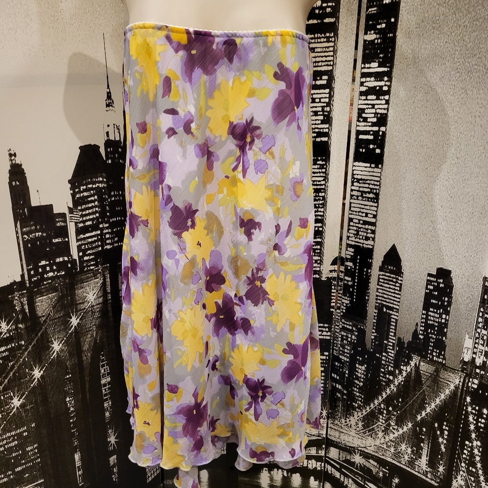 Notations size Petite Large polyester skirt